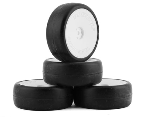 Team Powers Pre-Mounted Touring Car Rubber Tires w/12mm Hex (White) (4) (36SUV2)