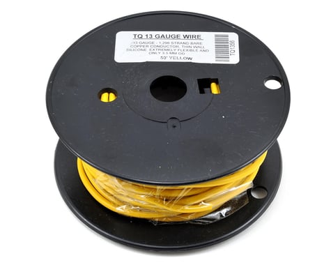 TQ Wire 13awg Silicone Wire (Yellow) (50')
