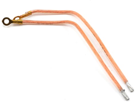 TQ Wire 20awg Mini-Z Motor Lead Wire w/Connectors (Clear) (8cm) (2)