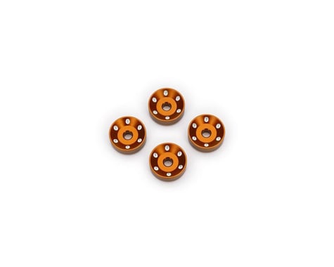 Traxxas Maxx® Slash® Aluminum Wheel Washers (Orange) (4)