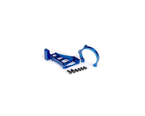 Traxxas Maxx® Slash® Aluminum Motor Mount Set (Blue)