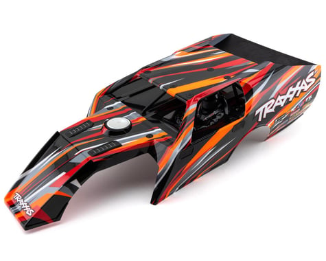 Traxxas Slash® Modified 1/10 Dirt Oval Racer Pre-Painted Body (Orange)