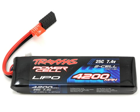 Traxxas 2S "Power Cell" 25C Li-Poly Battery w/Traxxas Connector (7.4V/4200mAh)