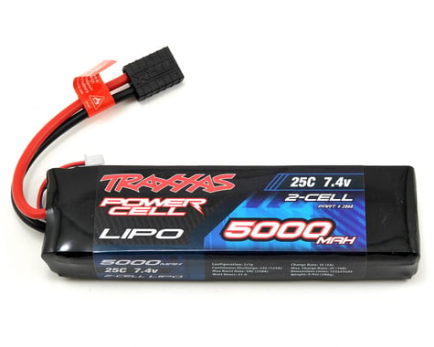 Traxxas 2S "Power Cell" 25C Li-Poly Battery w/Traxxas Connector (7.4V/5000mAh)