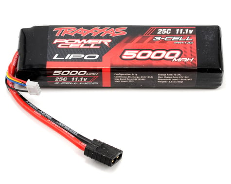 Traxxas 3S "Power Cell" 25C Li-Poly Battery w/Traxxas Connector (11.1V/5000mAh)