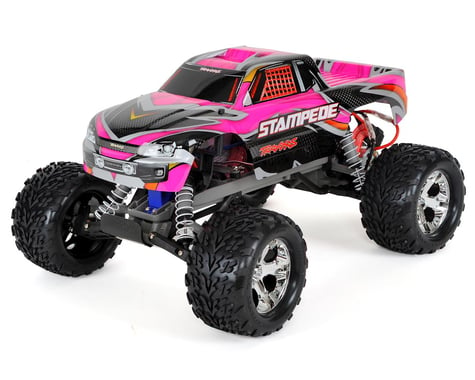 SCRATCH & DENT: Traxxas Stampede 1/10 RTR Monster Truck (Pink)