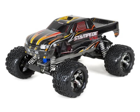 Traxxas Stampede VXL 1/10 RTR 2WD Monster Truck (Black)