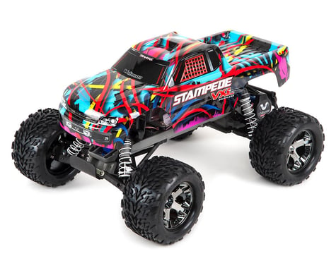 Traxxas Stampede VXL 1/10 RTR 2WD Monster Truck (Hawaiian Edition)