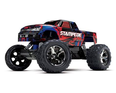 Traxxas Stampede VXL Brushless 1/10 RTR 2WD Monster Truck (Red)