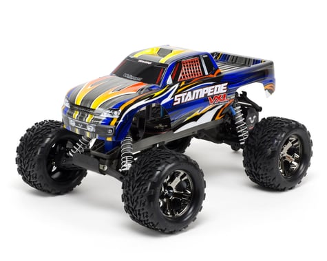 Traxxas Stampede VXL Brushless 1/10 RTR Monster Truck w/TQi 2.4GHz, LiPo & Charg