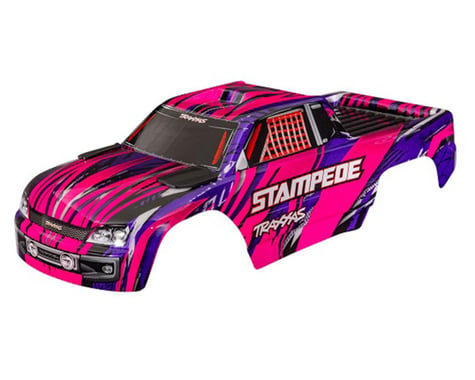 Traxxas Stampede® 1/10 2WD Pre-Painted Monster Truck Body (Pink)