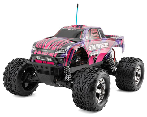 Traxxas Stampede HD 1/10 RTR 2WD Electric Monster Truck (Pink)