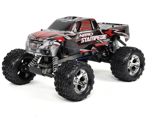 Traxxas Nitro Stampede RTR Monster Truck w/Easy Start Batteries & Charger