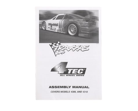 Traxxas Owners Manual (4-Tec)