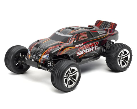 Traxxas Nitro Sport RTR w/TQ 2.4GHz Radio & Pro.15, Fuel Bottle, Easy Start Batt