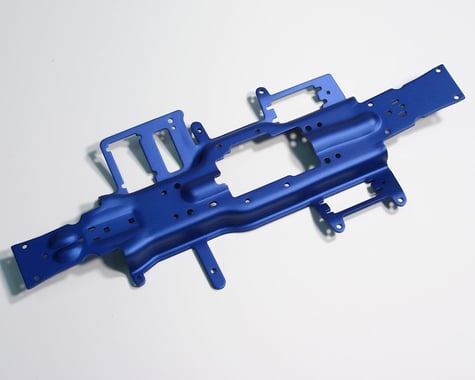 Traxxas Revo Chassis (3mm 6061 T-6 aluminum) (anodized blue)
