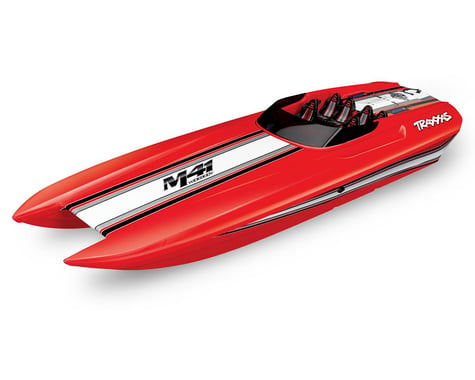 Traxxas DCB M41 Widebody 40" Catamaran High Performance 6S Race Boat (Red)