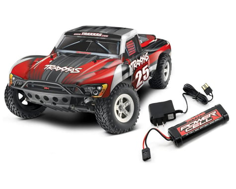Traxxas Slash 1/10 Scale RTR Electric 2WD Short-Course Truck (w/Battery & Wall C