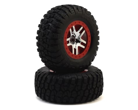 Traxxas BFGoodrich Mud TA Front Tires (2) (Satin Chrome) (Standard)