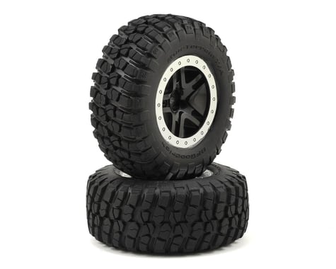 Traxxas BFGoodrich KM2 Tire w/Split-Spoke Rear Wheel (2) (Black) (Standard)