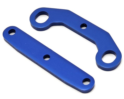 Traxxas Aluminum Front & Rear Bulkhead Tie Bar Set (Blue)