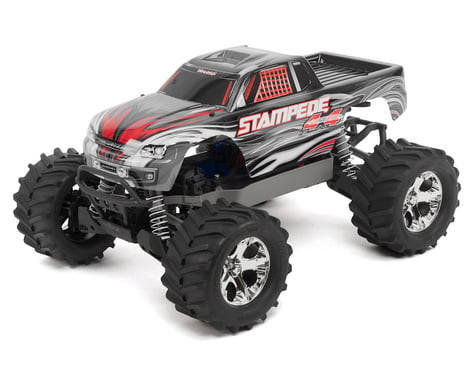 Traxxas Stampede 4X4 LCG 1/10 RTR Monster Truck (Silver)
