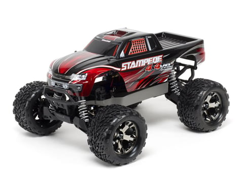 Traxxas Stampede 4x4 VXL Brushless RTR Monster Truck w/TQi 2.4Ghz, Battery & Wal