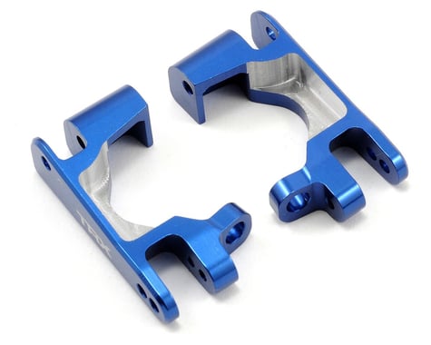 Traxxas Aluminum Caster Block Set (Blue) (2)
