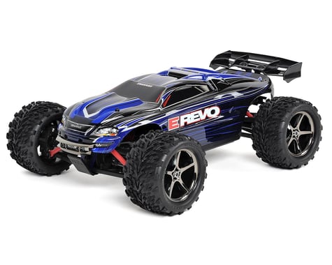 Traxxas E-Revo 1/16 4WD Brushed RTR Truck (Blue)