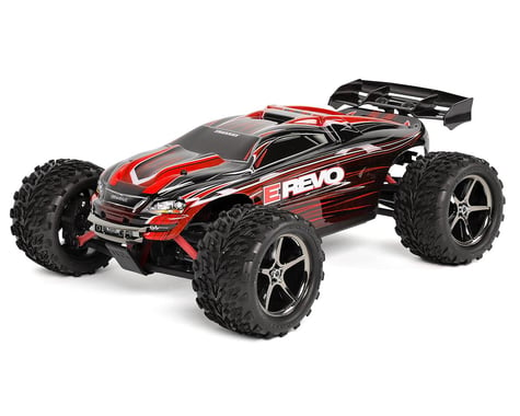 Traxxas E-Revo 1/16 4WD Brushed RTR Truck (Red)