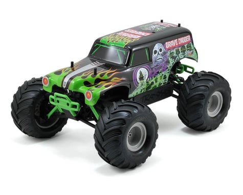 Traxxas 1/16 Grave Digger 2WD Monster Truck RTR w/Backpack & TQ 2.4GHz Radio