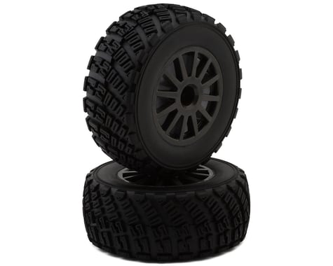 Traxxas Rally TSM Rated Pre-Mounted Tires (Grey) (2)