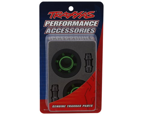 Traxxas X-Maxx/XRT 4WD Aluminum Wheelie Bar Wheels (Green) (2)