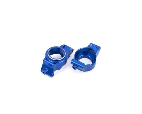 Traxxas X-Maxx®/XRT® Aluminum Front Caster Blocks (Blue) (2)