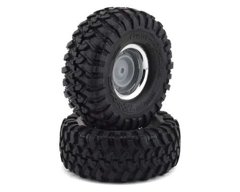 Traxxas TRX-4 Blazer Pre-Mounted Canyon Trail 1.9" Crawler Tires (Black) (2)