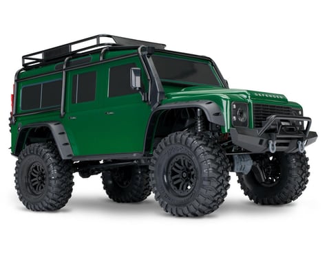 Traxxas TRX-4 1/10 Scale & Trail Rock Crawler w/Land Rover Defender Body (Green)