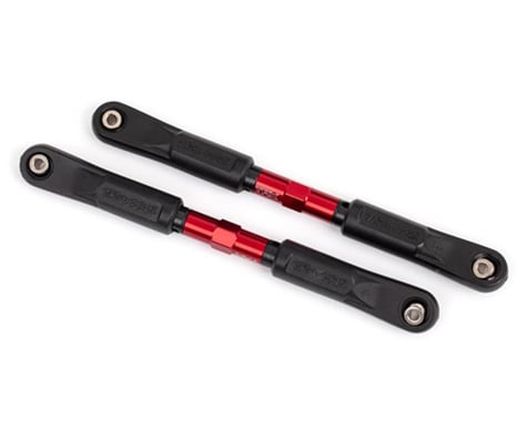 Traxxas Sledge Aluminum Front Camber Link Tubes (Red) (2)