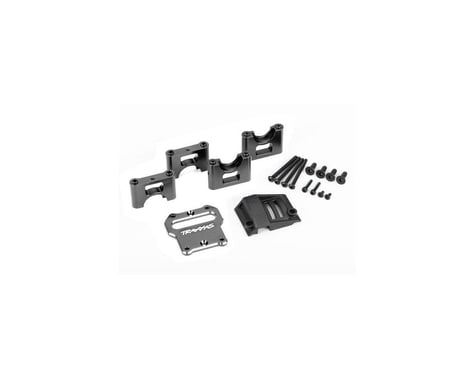 Traxxas Sledge® Aluminum Center Differential Mount Set (Dark Titanium)