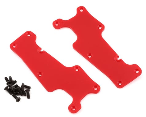 Traxxas Sledge Front Suspension Arm Covers (Red) (2)