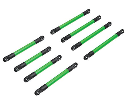 Traxxas TRX-4M Aluminum Suspension Link Set (Green) (8)