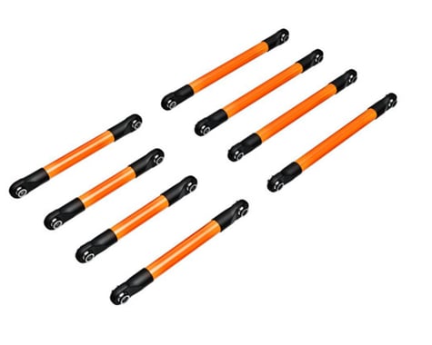 Traxxas TRX-4M Aluminum Suspension Link Set (Orange) (8)