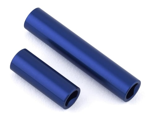 Traxxas TRX-4M Aluminum Center Driveshafts (Blue) (2)