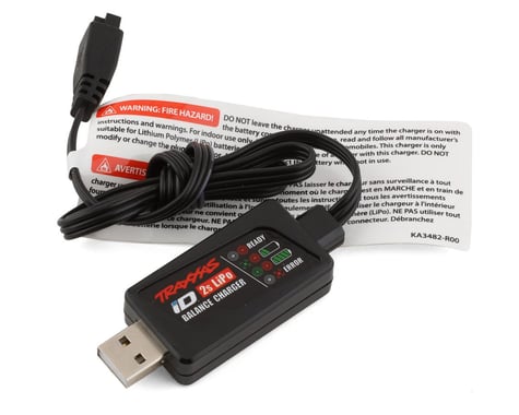 Traxxas ID USB 2-Cell Balance Charger