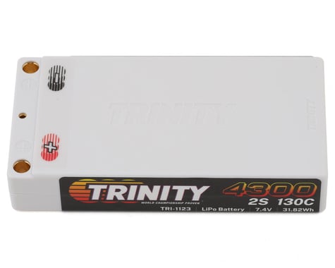 Trinity V2 2S 130C Shorty LiPo Battery (7.4V/4300mAh)