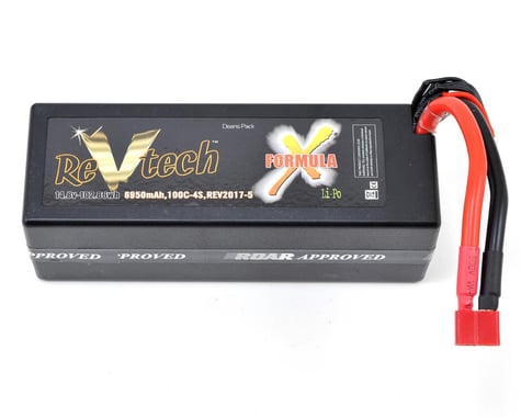 Trinity Revtech Formula X 4S 100C LiPo Battery w/Deans (14.8V/6950mAh)