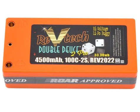 Trinity Revtech "Double Deuce" 2S Li-Poly 100C Battery Pack (7.4V/4500mAh)