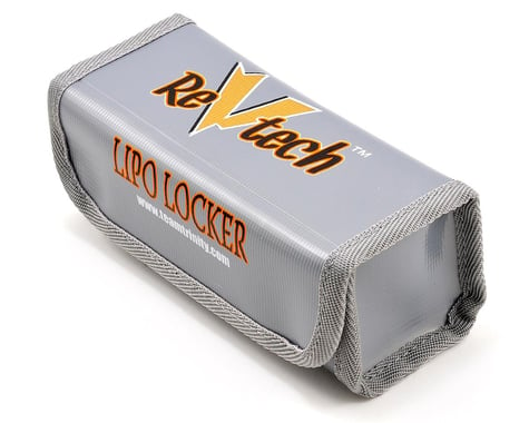 Trinity Revtech "Li-Po Locker" 2 - 4 Cell LiPo Charging Bag (Silver)