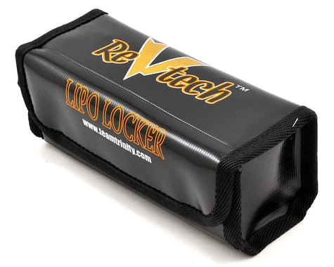 Trinity Revtech "LiPo Locker" 2 - 4 Cell LiPo Charging Bag (Black)