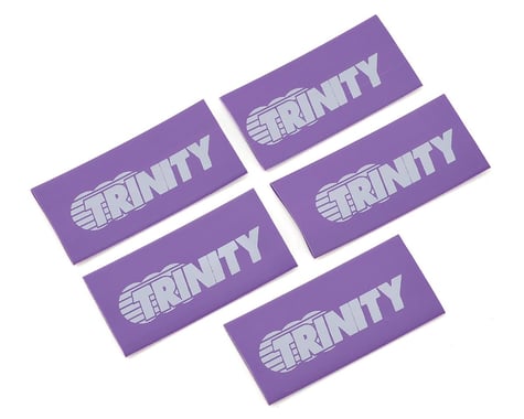 Trinity Logo Shrink Wrap/Cable Managment (5) (Purple)