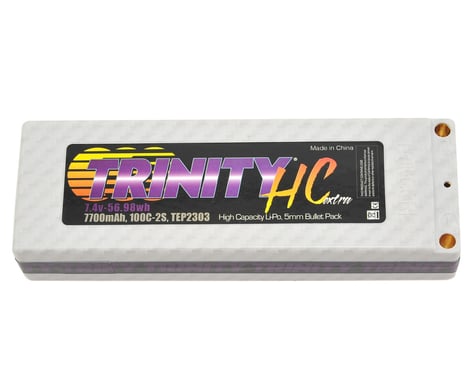 Trinity Hi-Capacity 2S 100C Hardcase LiPo Battery (7.4V/7700mAh)